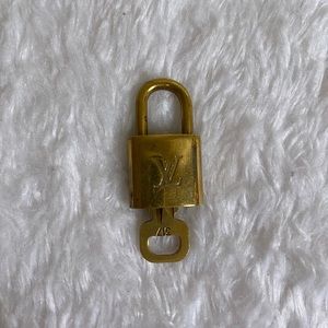 Authentic Louis Vuitton lock and key #317